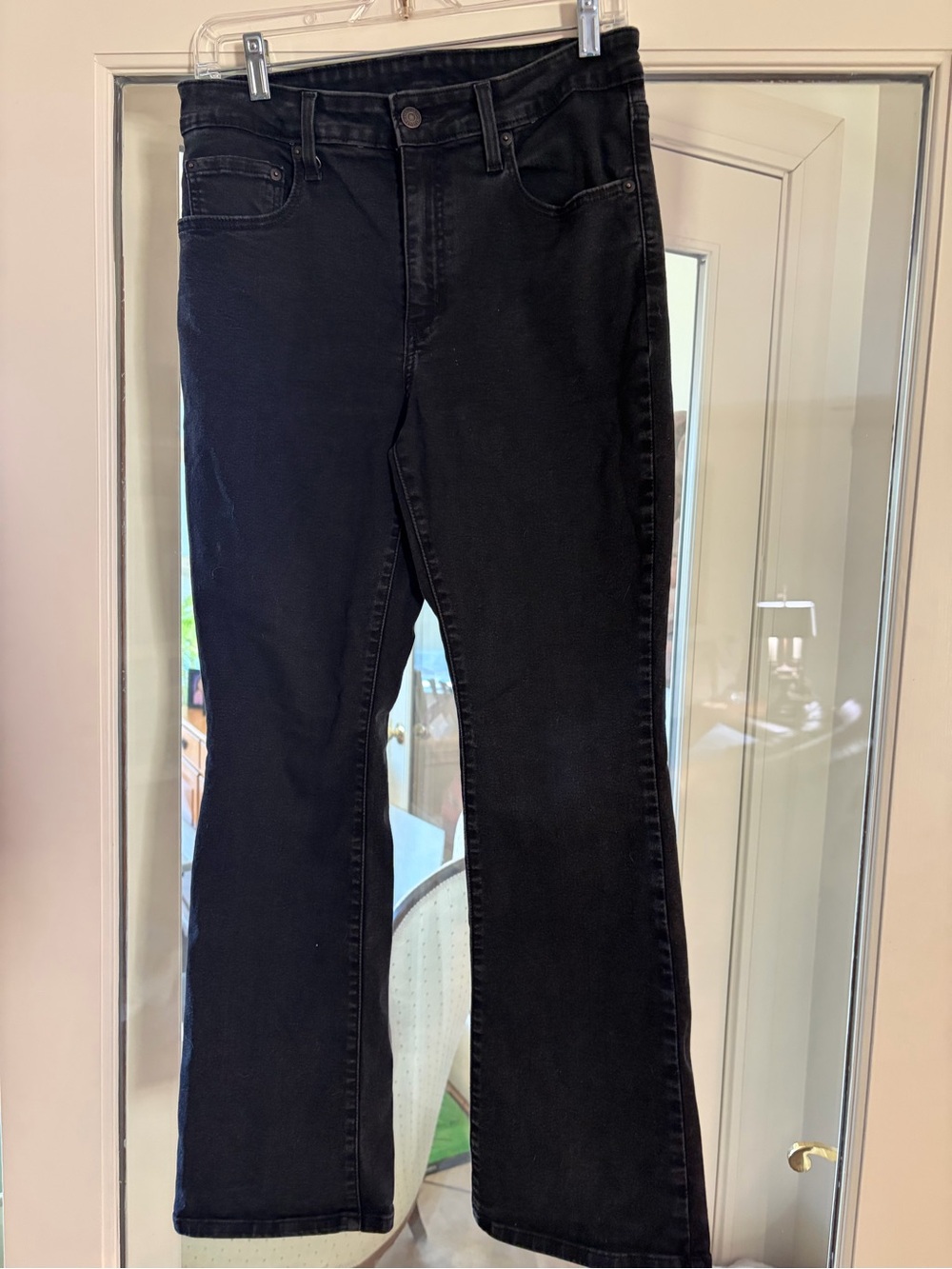 Levi's Black Straight Leg Women's Jeans